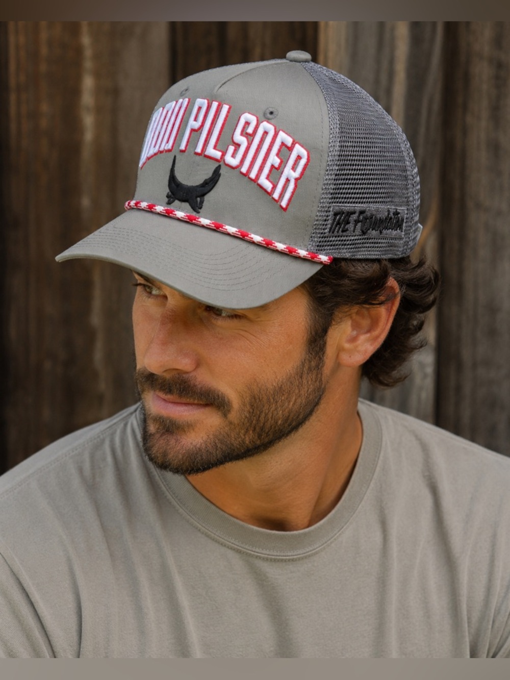 Brew Dog Ohio Pilsner Trucker Hat Gray Mesh Adjustable Rope Adult Unisex Hat